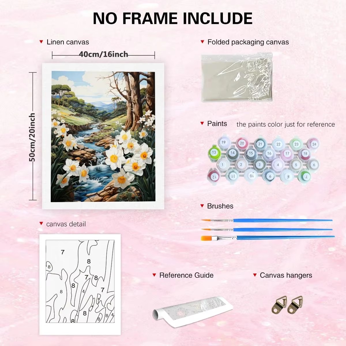 GATYZTORY Painting By Numbers  - Art Craft Decoration Ideas ulasan dan harga