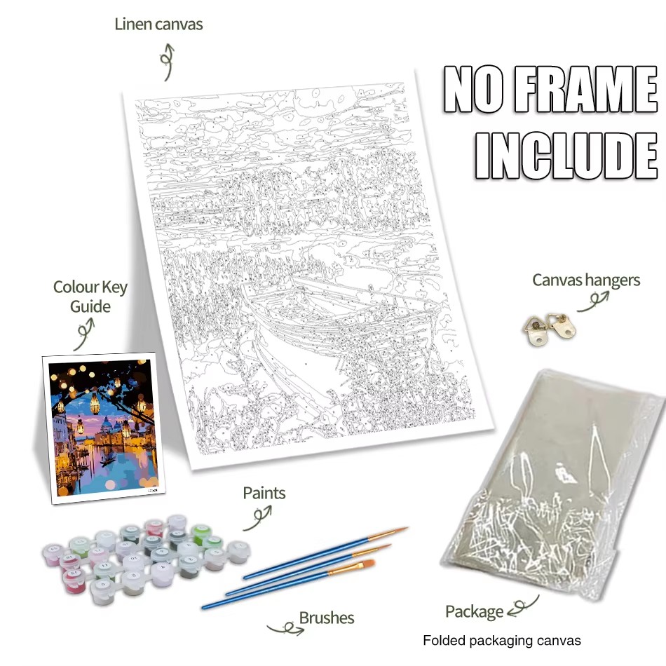 GATYZTORY Painting By Numbers  - Art Craft Decoration Ideas ulasan dan harga