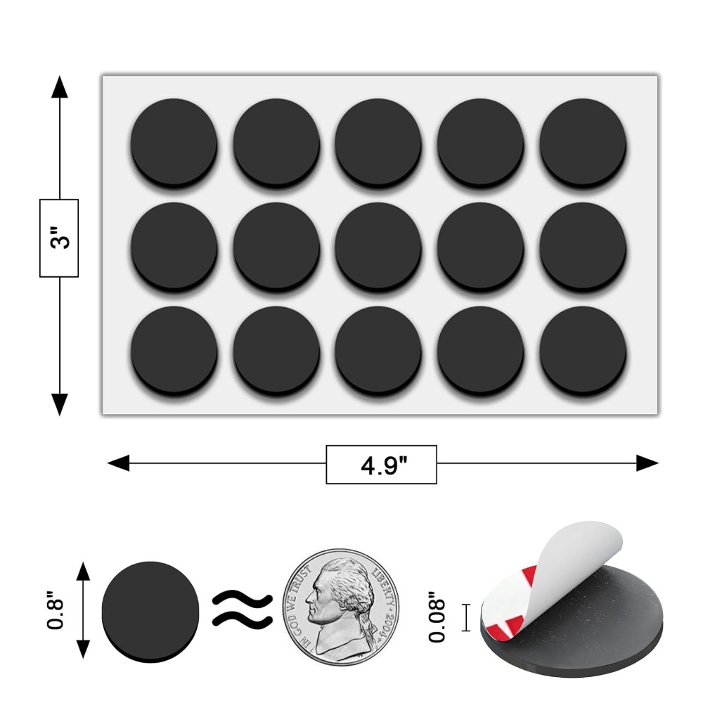 Self Adhesive Magnetic Dots 75 - Art Craft Magnet ulasan dan harga