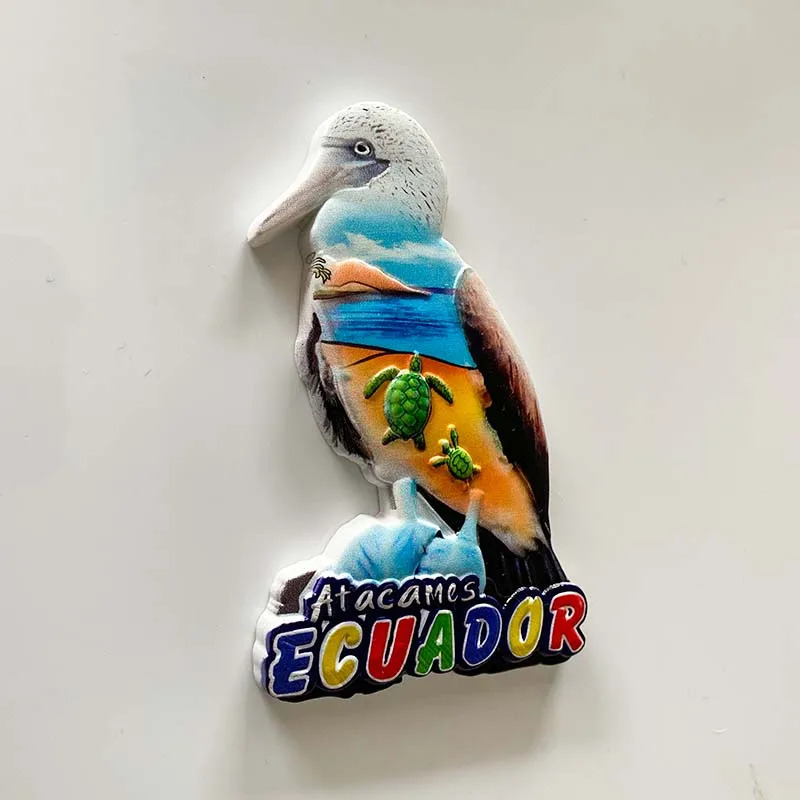 1pc, Ecuador Travel Souvenirs  - Art Craft Magnet ulasan dan harga