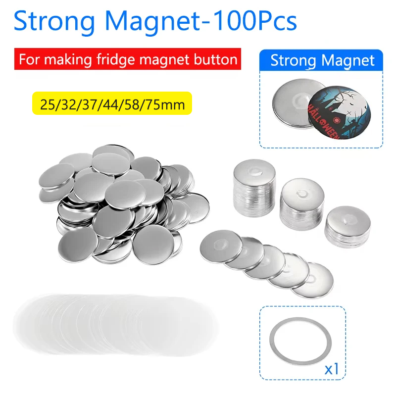 50/100Pcs Magnet Refrigerator  - Art Craft Magnet ulasan dan harga