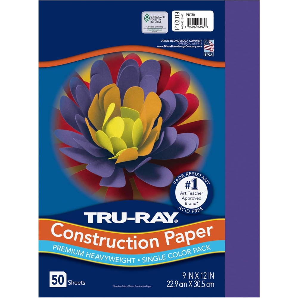 Purple Construction Paper 9x12 - Art Craft Recycled Materials ulasan dan harga
