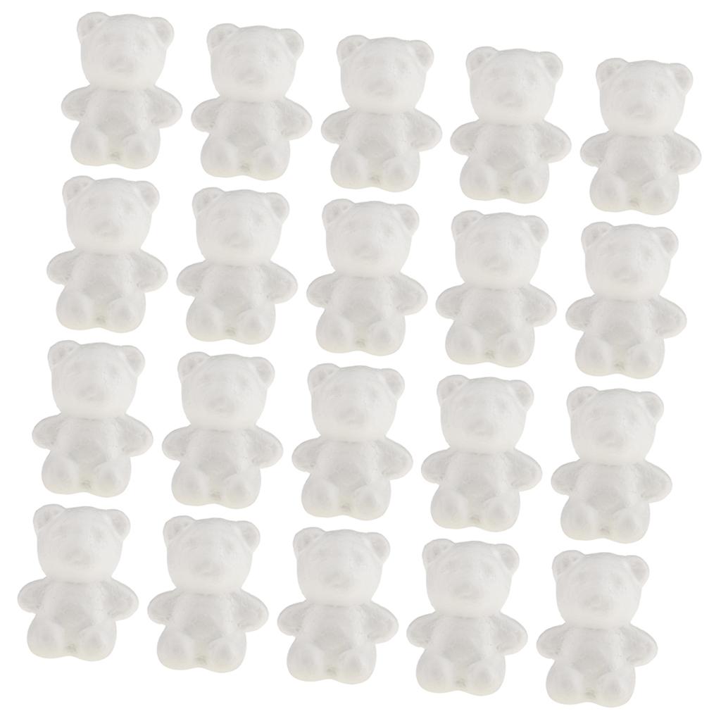 Foam Material Bear Ornaments P - Art Craft For Kids ulasan dan harga
