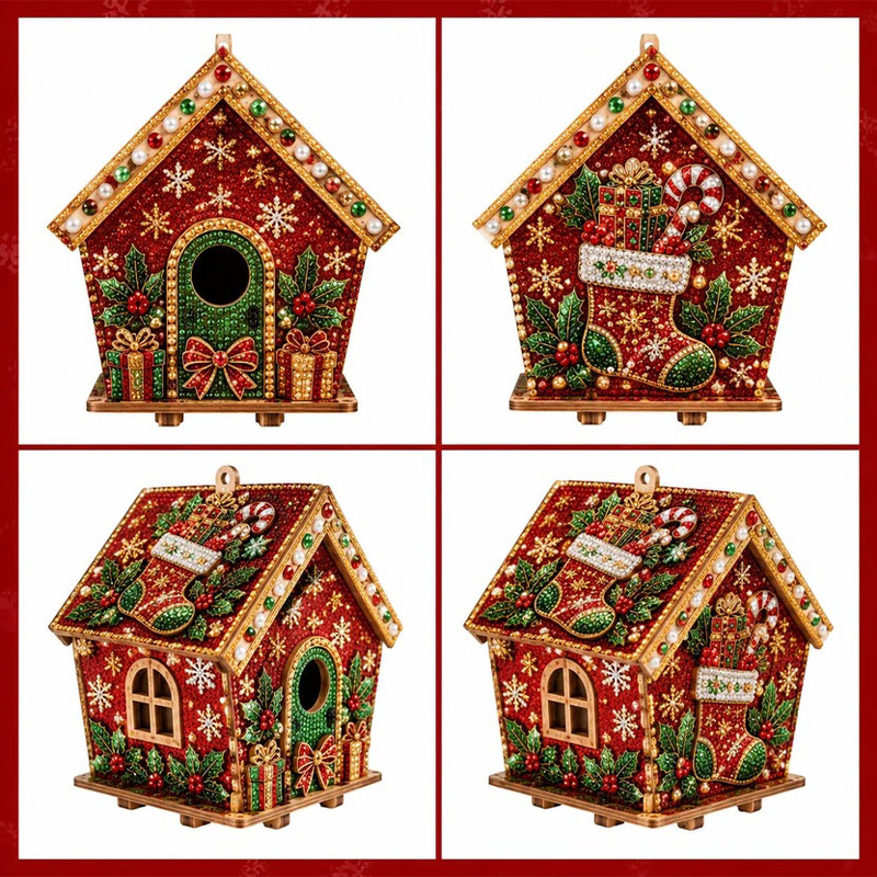 Christmas DIY Pearl Art Assemb - Art And Craft For Xmas ulasan dan harga