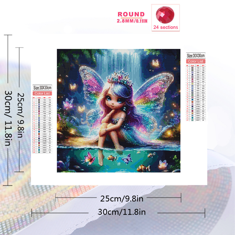Momoart Girl Diamond Mosaic Po - Art Craft Butterfly ulasan dan harga