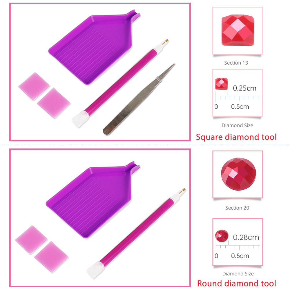 Momoart Girl Diamond Mosaic Po - Art Craft Butterfly ulasan dan harga