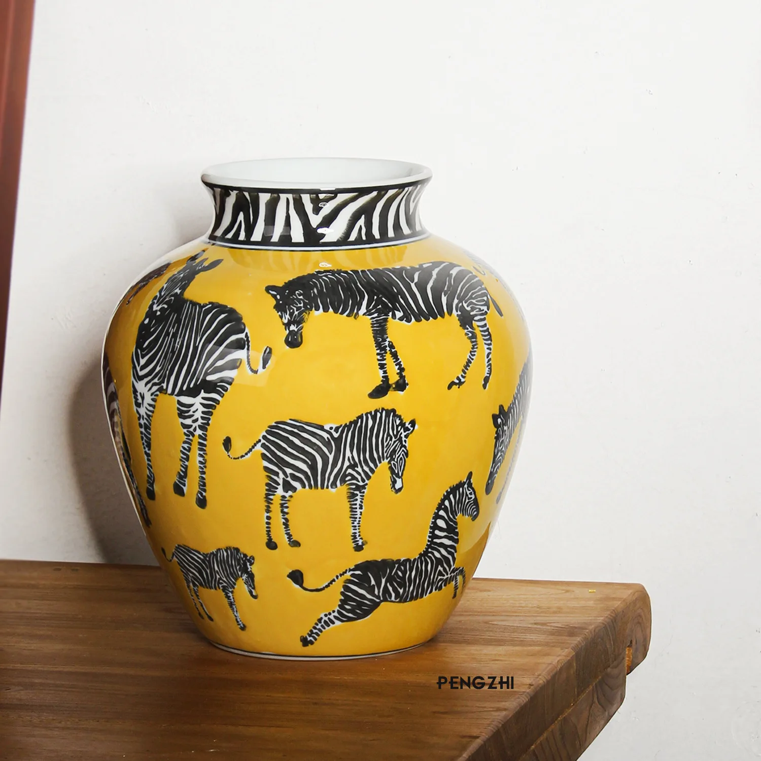 Creative Ceramic Vase Zebra Pa - Art Craft Zebra ulasan dan harga