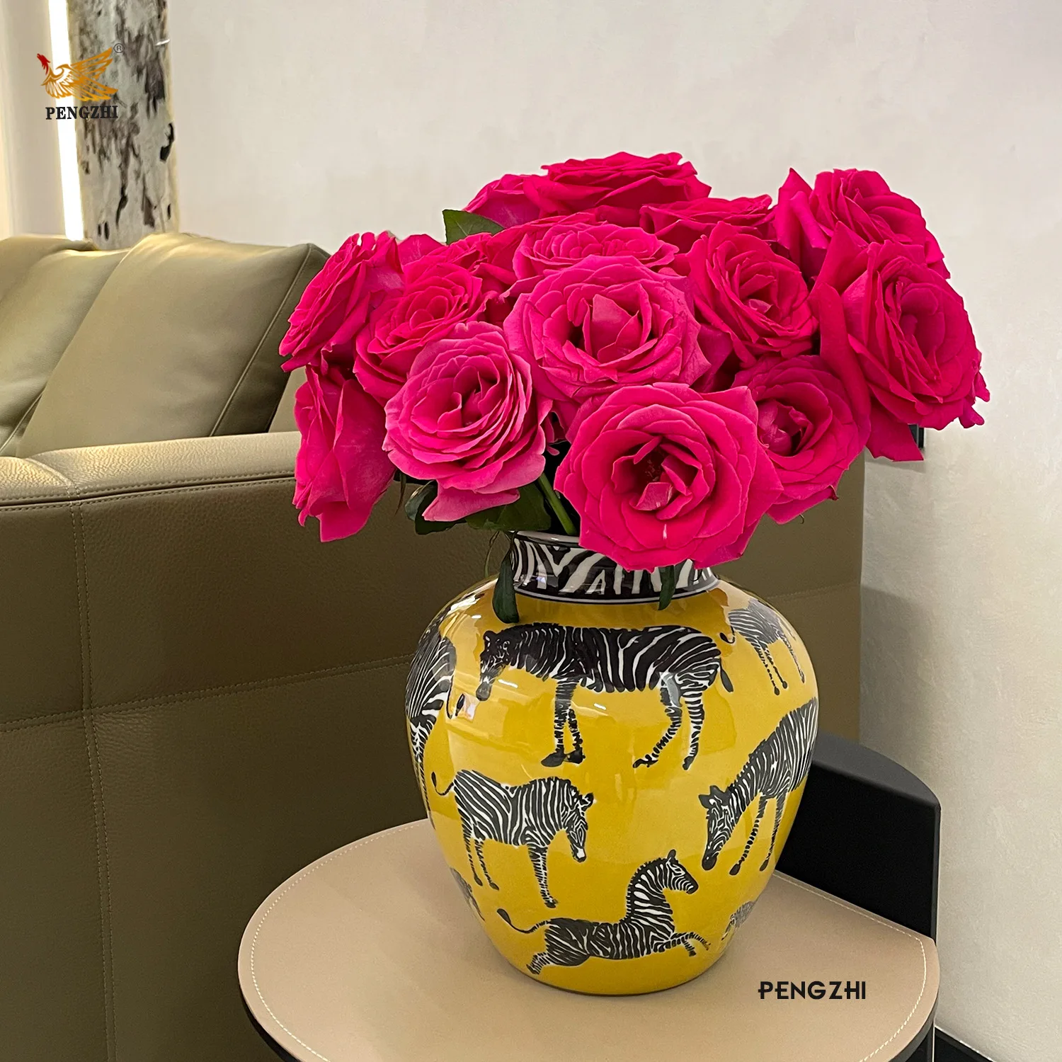 Creative Ceramic Vase Zebra Pa - Art Craft Zebra ulasan dan harga