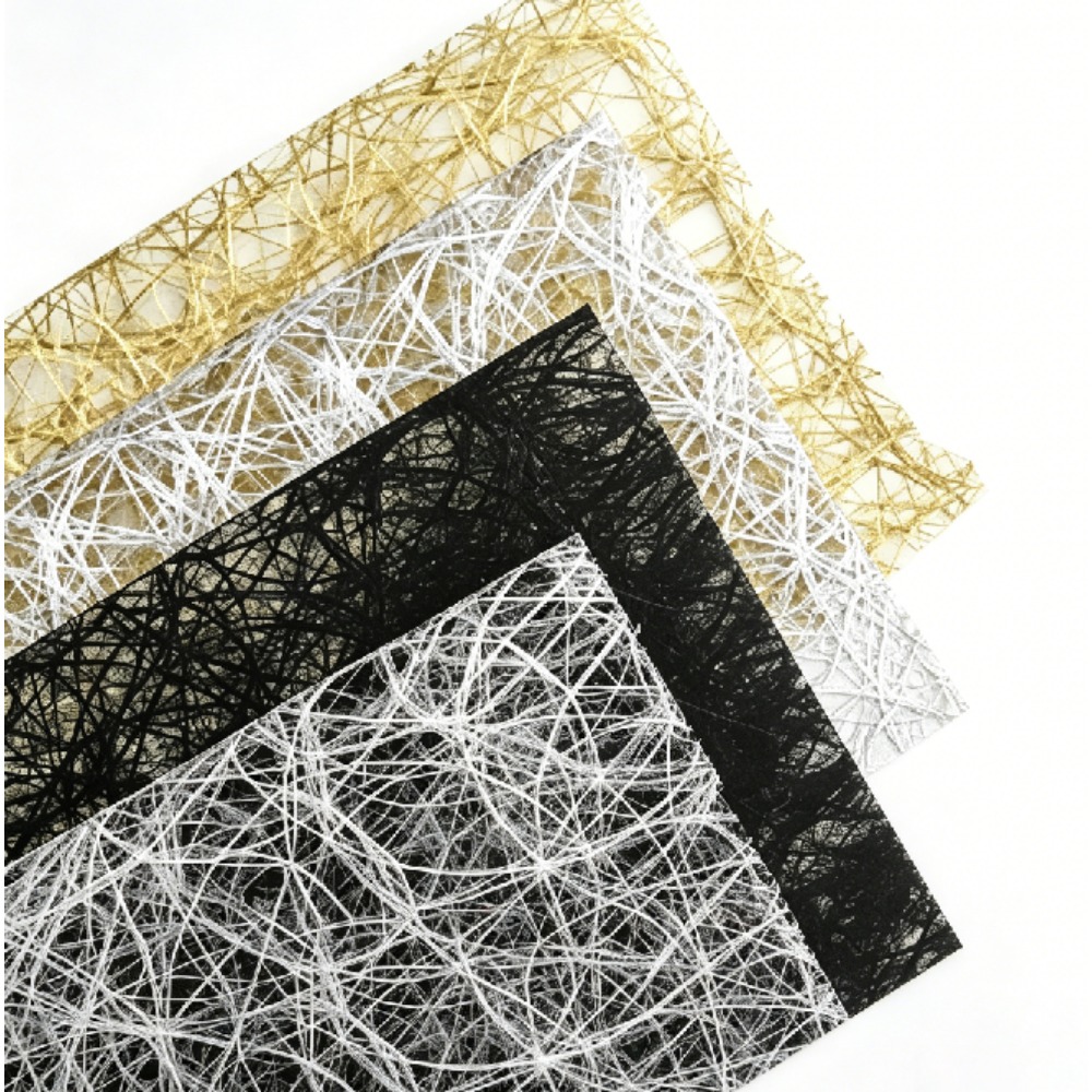 New Raffia Texture Art Floral  - Art And Craft Valentine ulasan dan harga