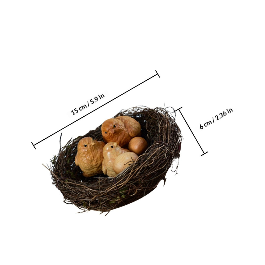 1Set Small Chick Sculpture Nat - Art Craft Decoration Ideas ulasan dan harga