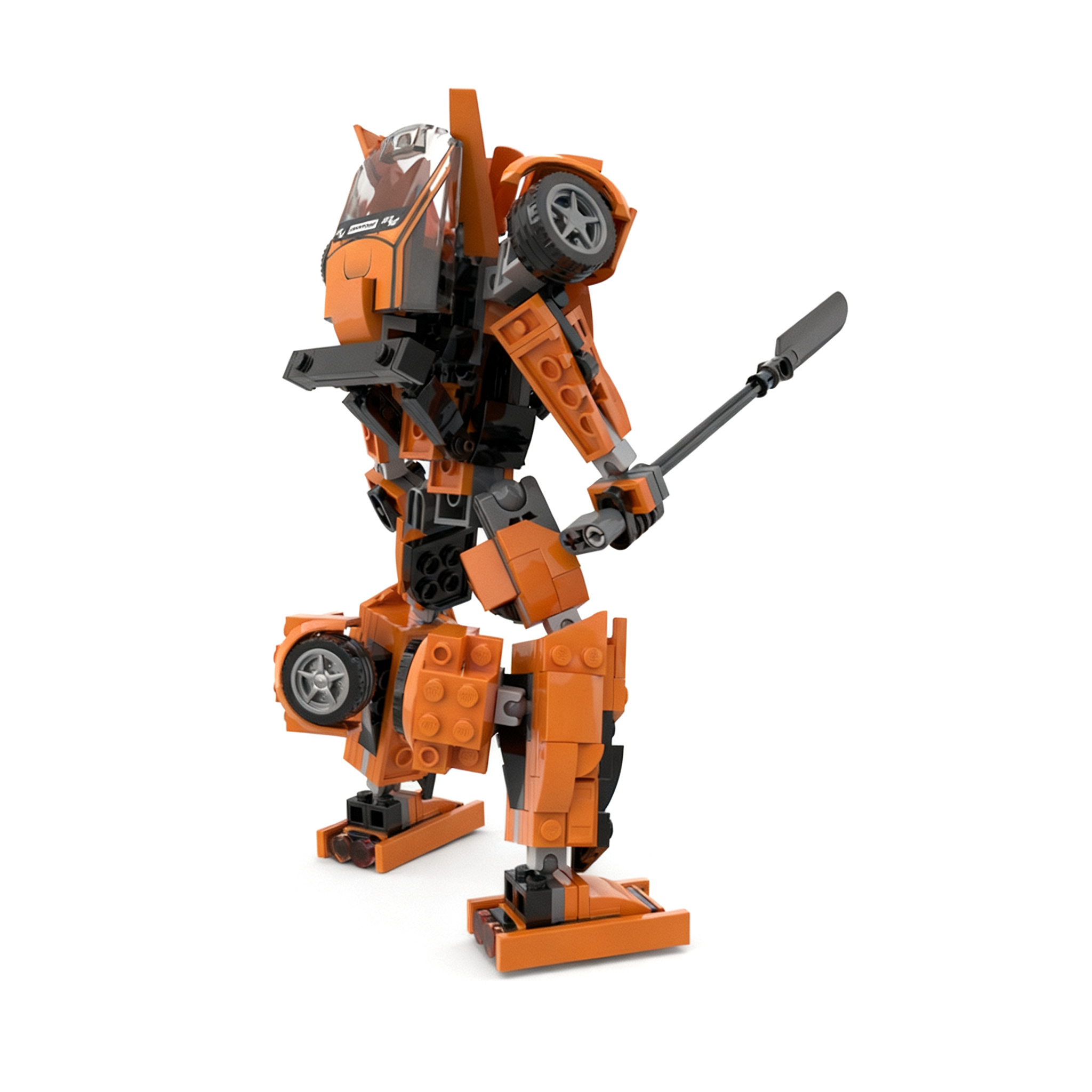325pcs MOC McLarened F1 LM Rob - Art Craft Robot ulasan dan harga
