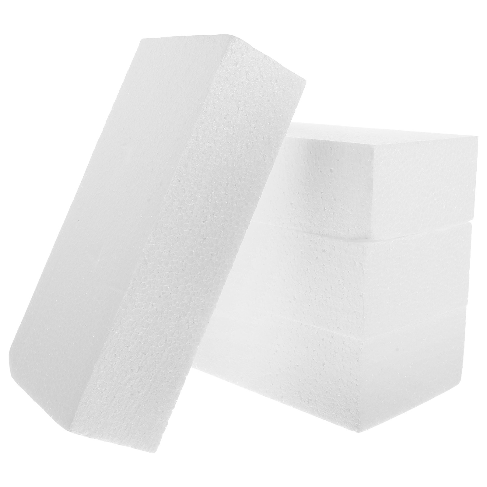 4Pcs Premium White Foam Blocks - Art And Craft Valentine ulasan dan harga