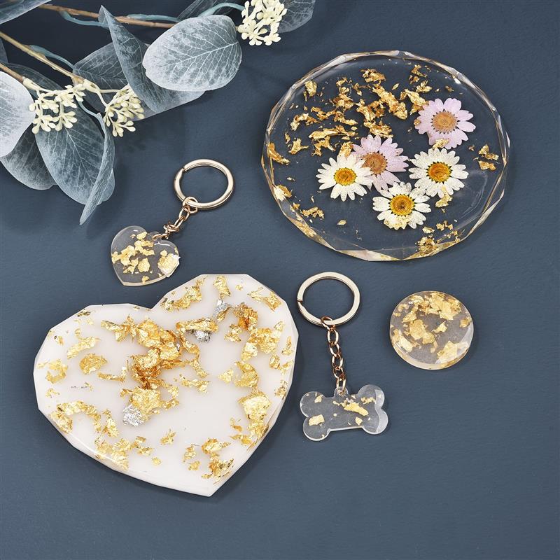1/2/3/5/10g Imitation Gold Sli - Art Craft Leaves ulasan dan harga