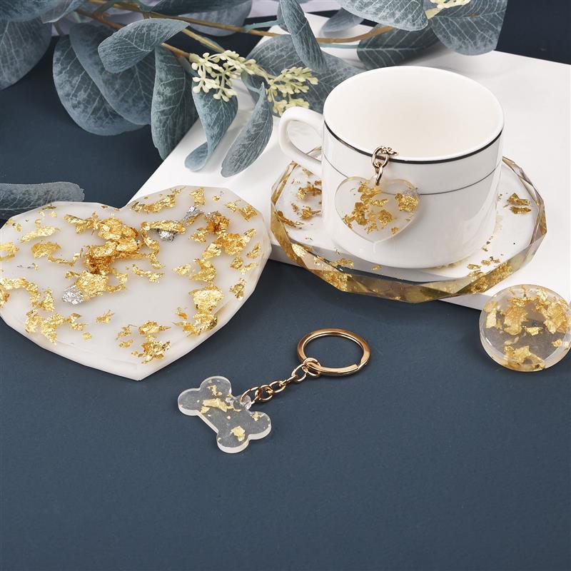 1/2/3/5/10g Imitation Gold Sli - Art Craft Leaves ulasan dan harga
