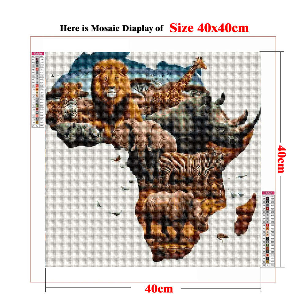 Safari Savanna Africa Posters  - Art Craft Zebra ulasan dan harga