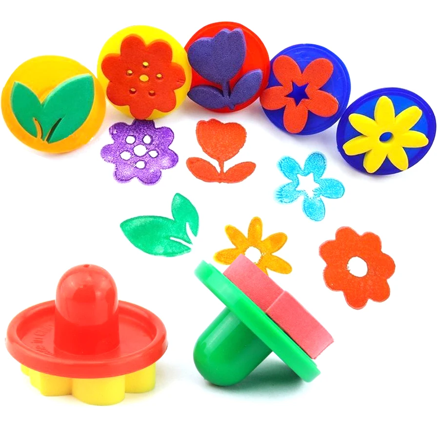 6pcs/set Flower Leaf Painting  - Art Craft Leaves ulasan dan harga