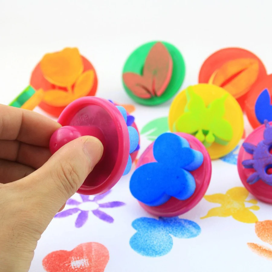 6pcs/set Flower Leaf Painting  - Art Craft Leaves ulasan dan harga