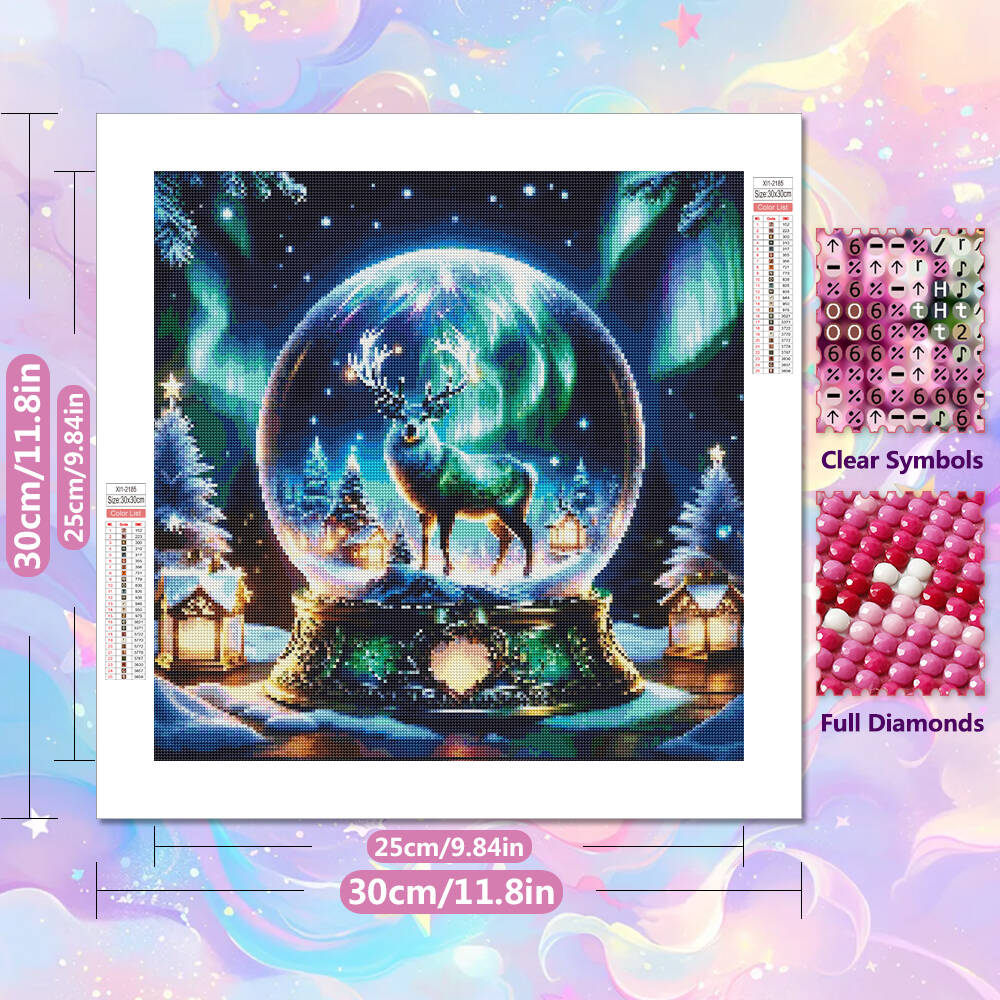 EverShine DIY 5D Diamond Paint - Art Craft Winter ulasan dan harga