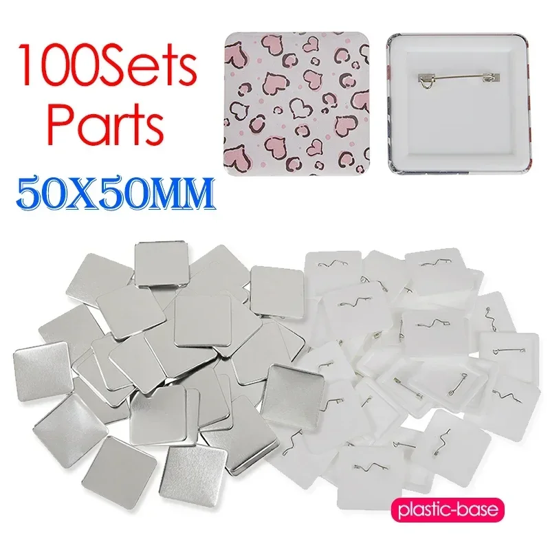 Rotating Style Square Badge Bu - Art Craft Magnet ulasan dan harga