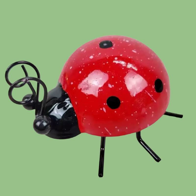 Metal Ladybug Iron Art Handmad - Art Craft Ladybug ulasan dan harga