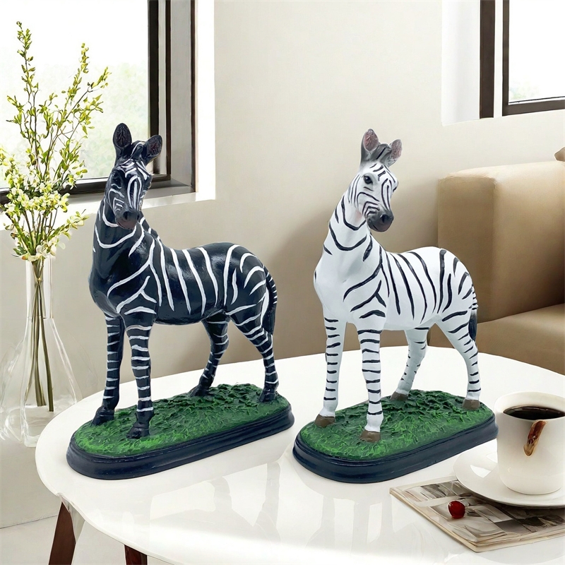 Artistic Zebra Sculpture Handm - Art Craft Zebra ulasan dan harga