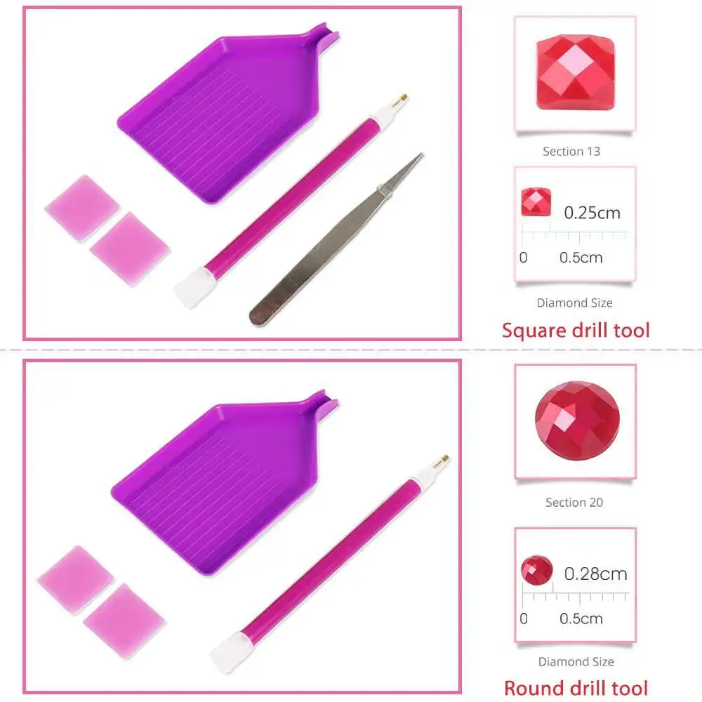 Evershine Full Square Round Di - Art Craft Winter ulasan dan harga
