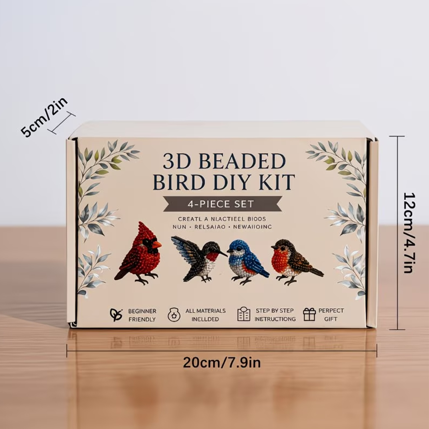 Mini 3D Beaded Animal Craft Ki - Art Craft Resin ulasan dan harga