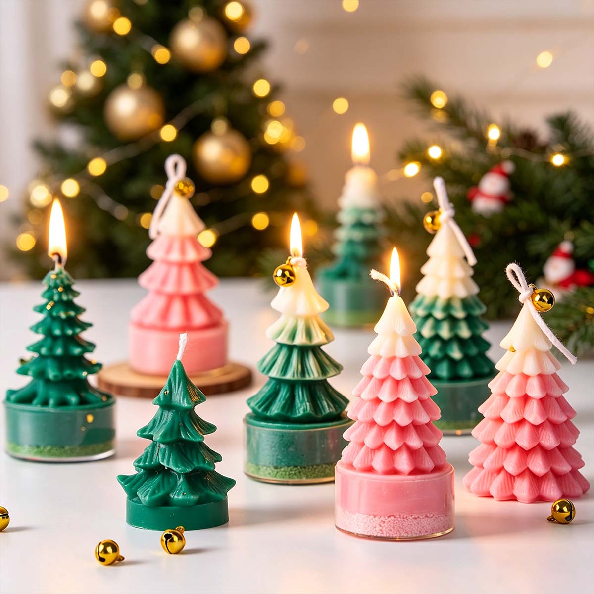3D Christmas Tree Silicone Can - Art And Craft For Xmas ulasan dan harga