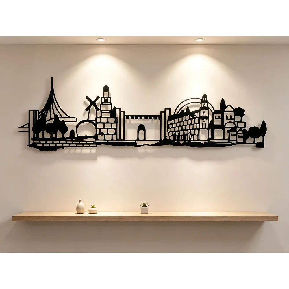 CIFBUY Iron Wall Art Jerusalem - Art & Craft Of Problem Solving ulasan dan harga