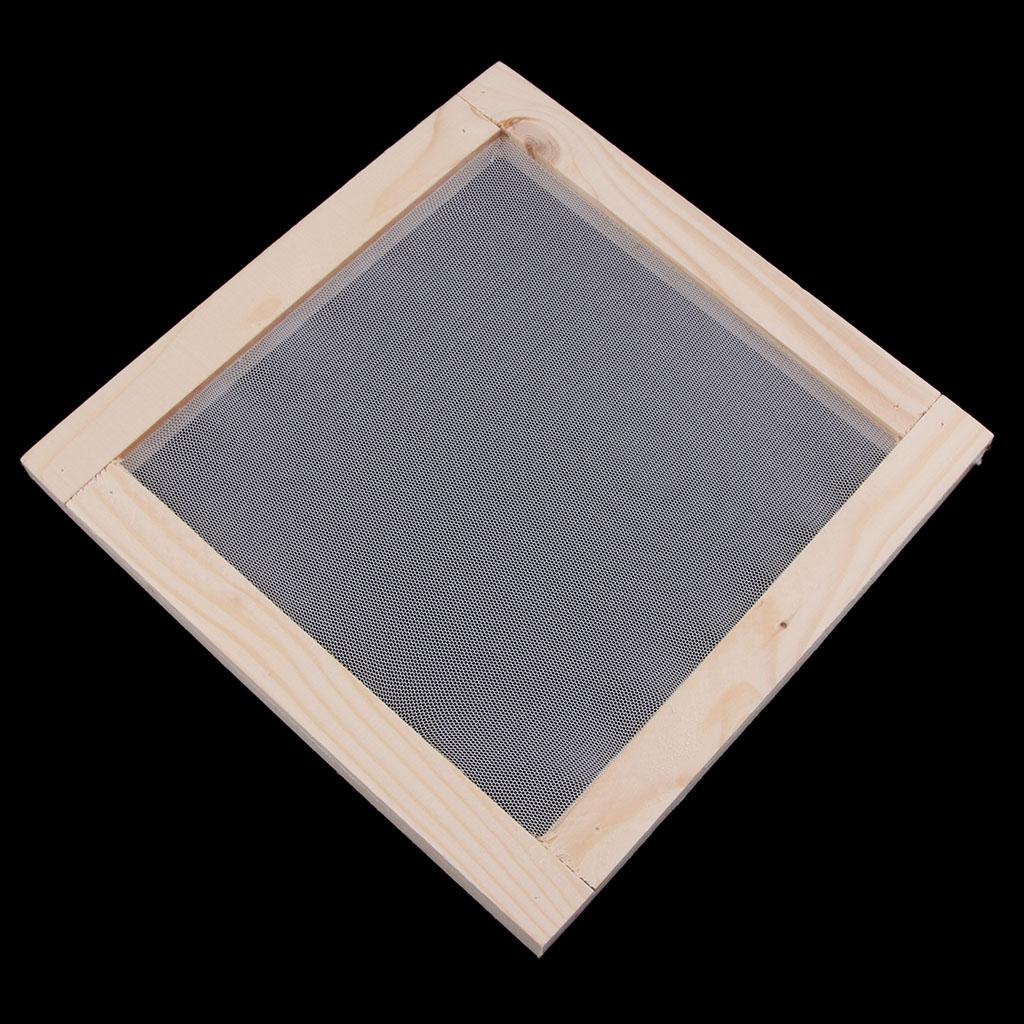 Wooden Paper Making Screen Rec - Art Craft Recycled Materials ulasan dan harga