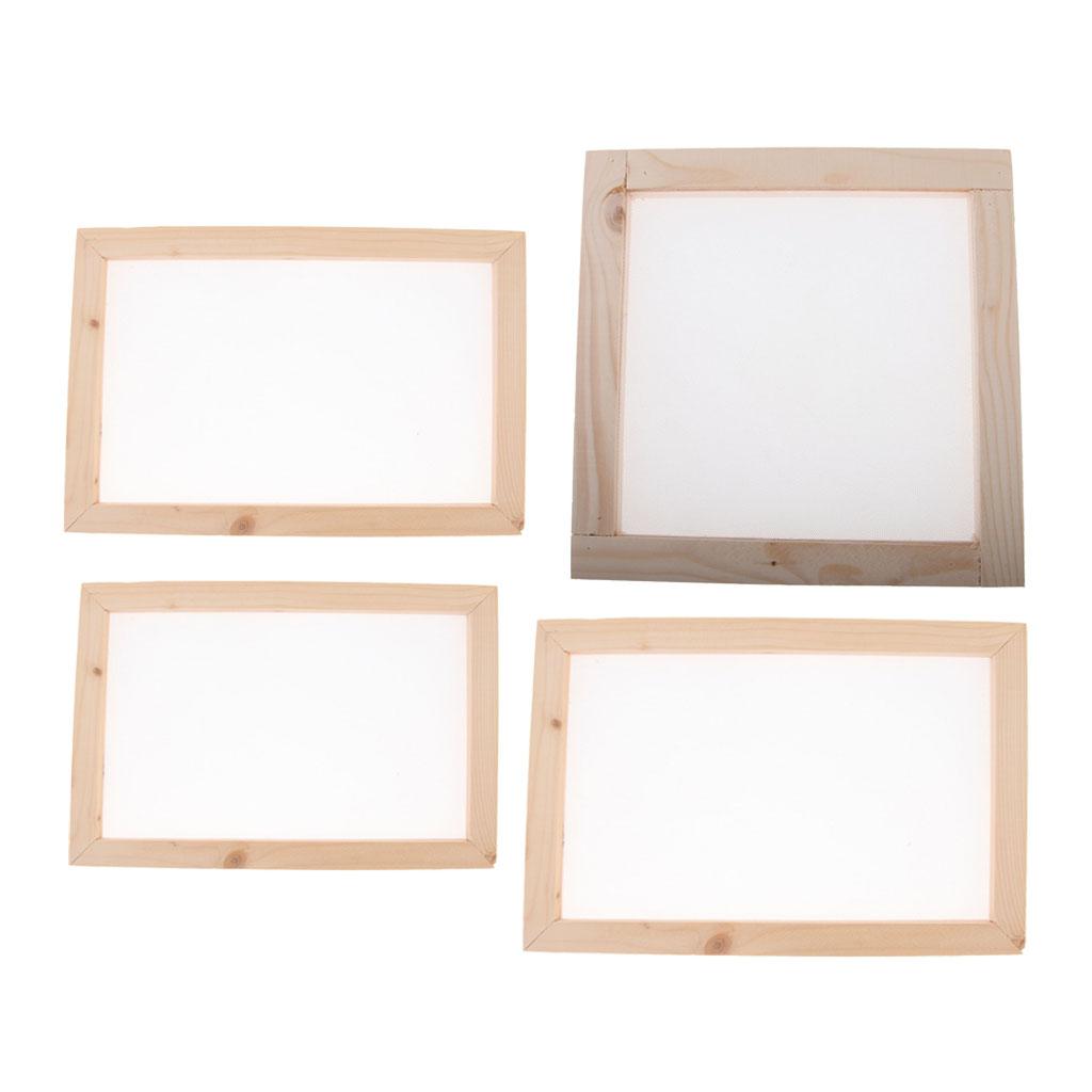 Wooden Paper Making Screen Rec - Art Craft Recycled Materials ulasan dan harga