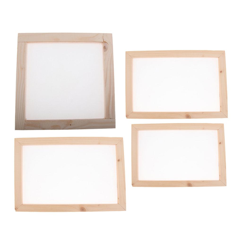 Wooden Paper Making Screen Rec - Art Craft Recycled Materials ulasan dan harga
