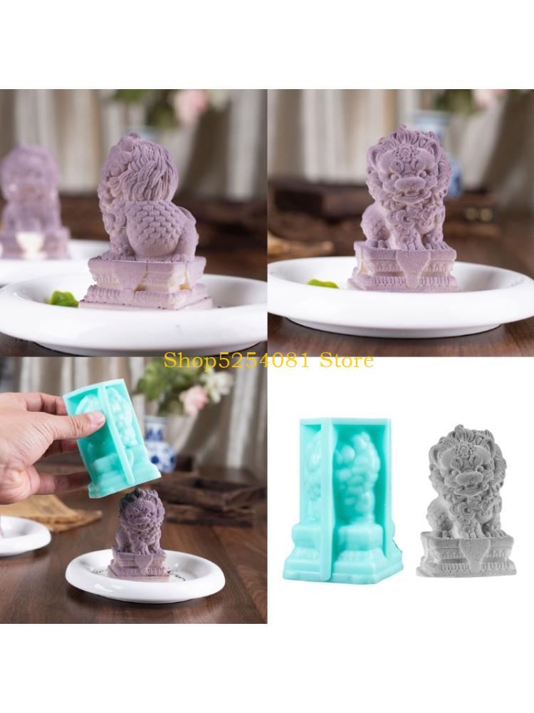AXYC Safe Chinese Lions Silico - Art Craft Ice Cream ulasan dan harga