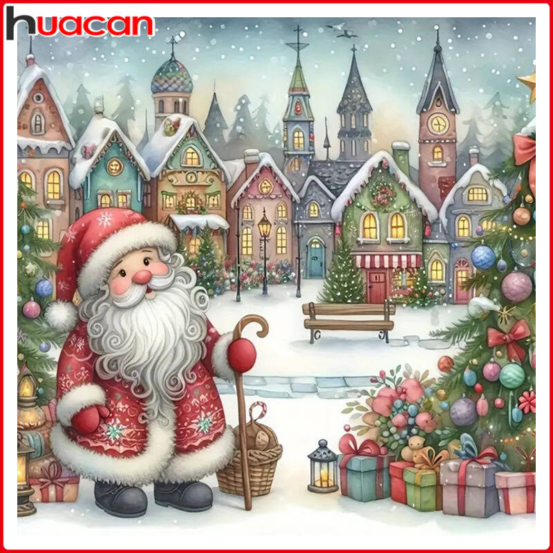 Huacan DIY 5D Diamond Painting - Art Craft Winter ulasan dan harga