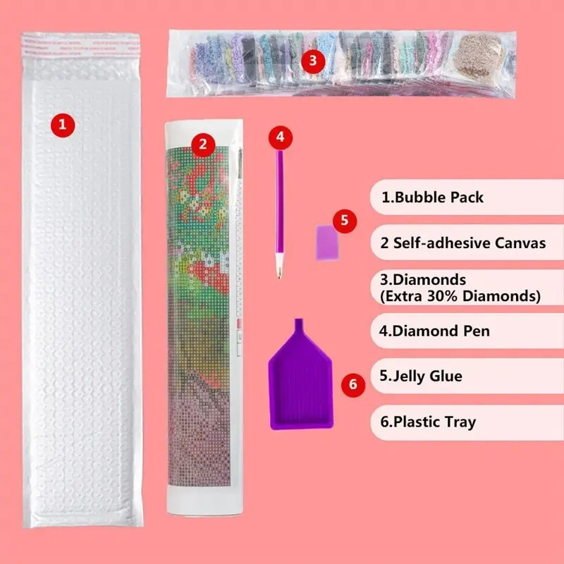 Huacan DIY 5D Diamond Painting - Art Craft Winter ulasan dan harga