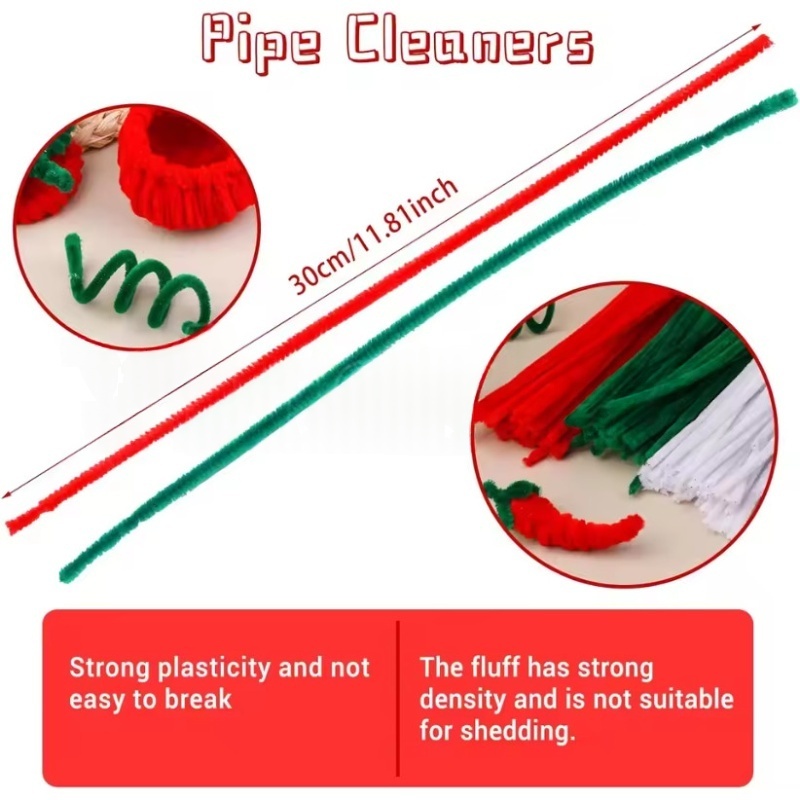 100-300 Pcs Thick Christmas Re - Art Craft New Year ulasan dan harga