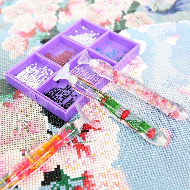 1set Flower Design Resin 5D Di - Art Craft Resin ulasan dan harga
