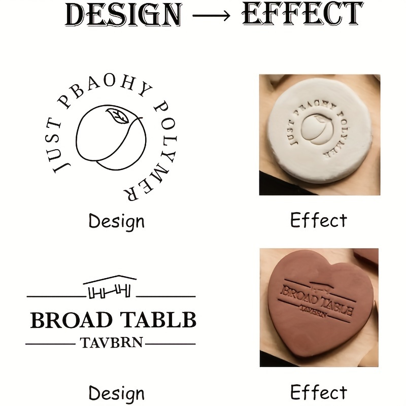 Custom Letter Pottery Stamps P - Art Craft Logo Design ulasan dan harga